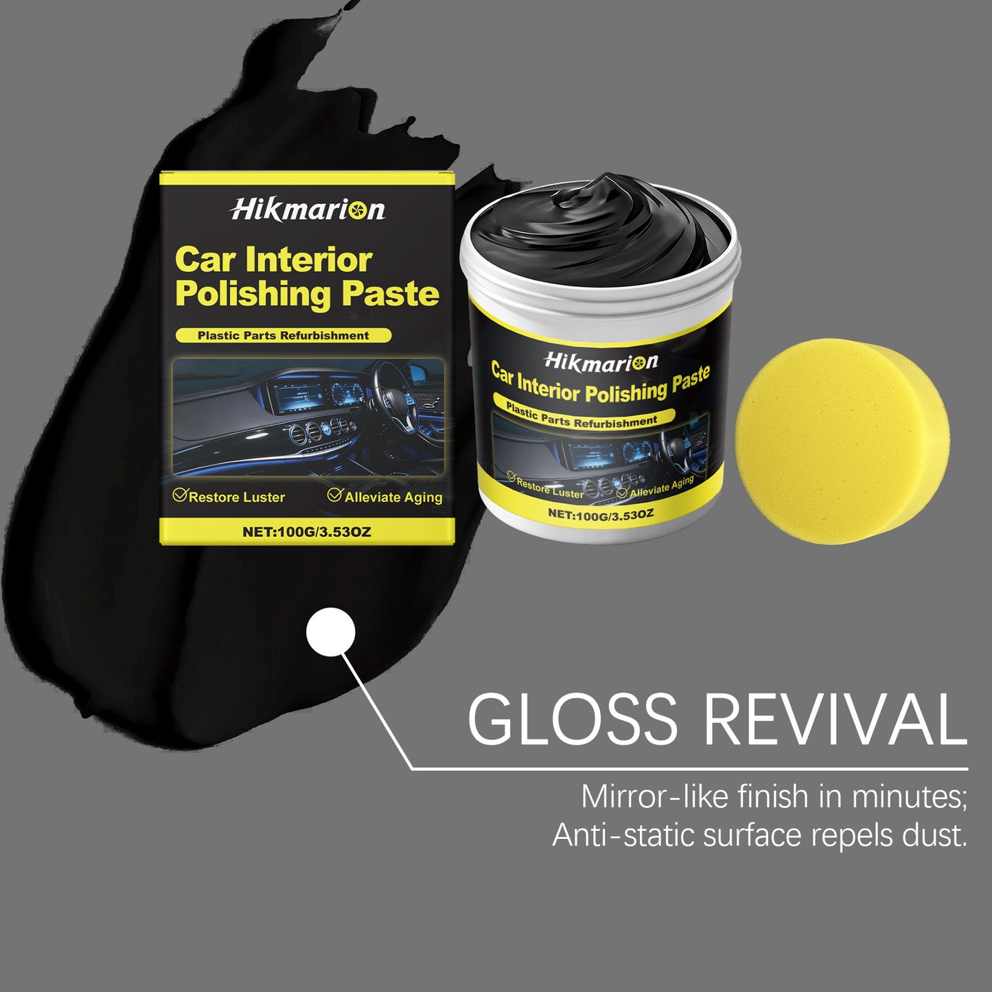 Car Interior Polishing Paste