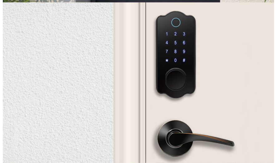 Home Automatic Electronic Apartment App Smart Fingerprint Lock