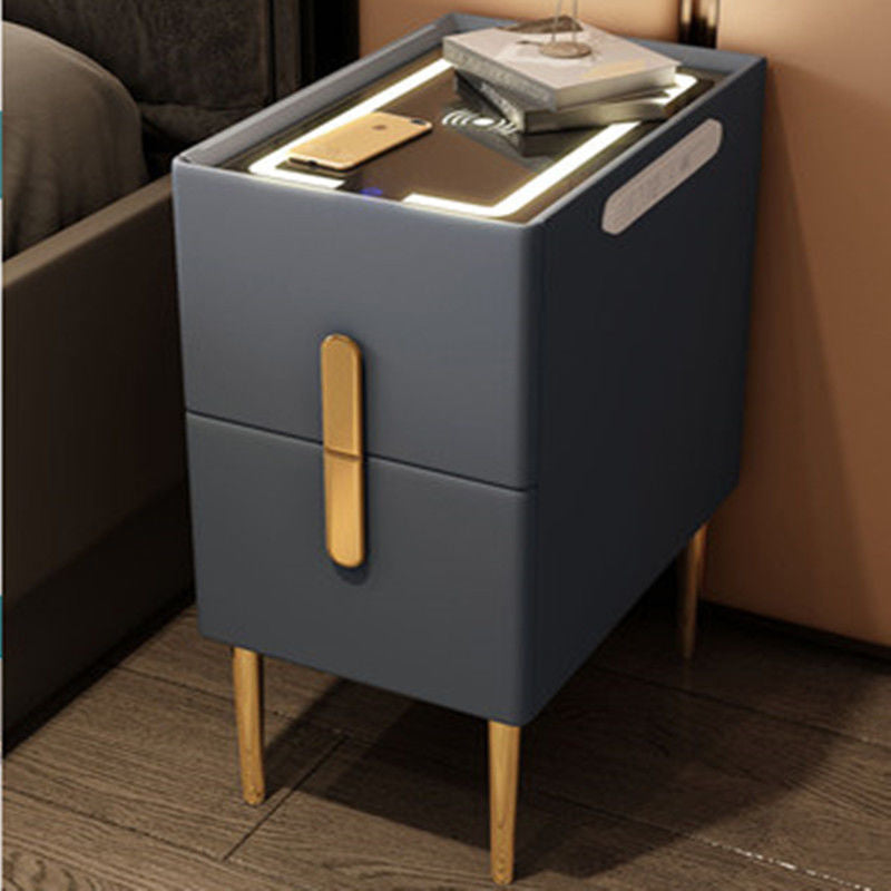 Rechargeable Multifunctional Small Apartment Bedside Cabinet