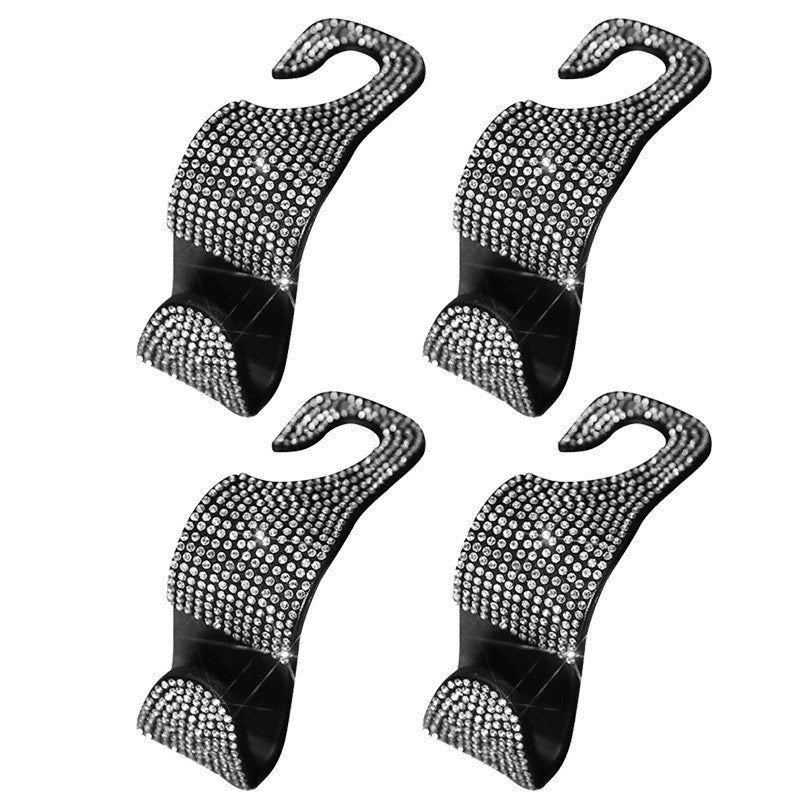 Auto Interior Accessories Set With Diamond