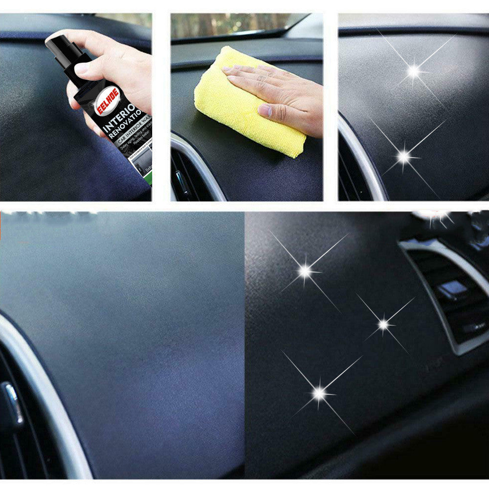 Car Interior Renovation Spray Car Cleaning Interior Leather Maintenance Spray