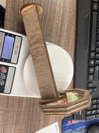 Wooden DIY Rotating Kaleidoscope Kit Outdoor Kids Toys