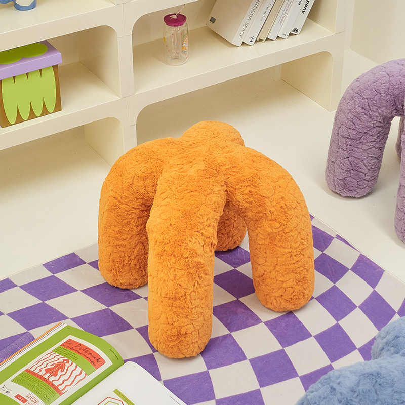 Small Apartment Creative Octopus Door Shoes Stool