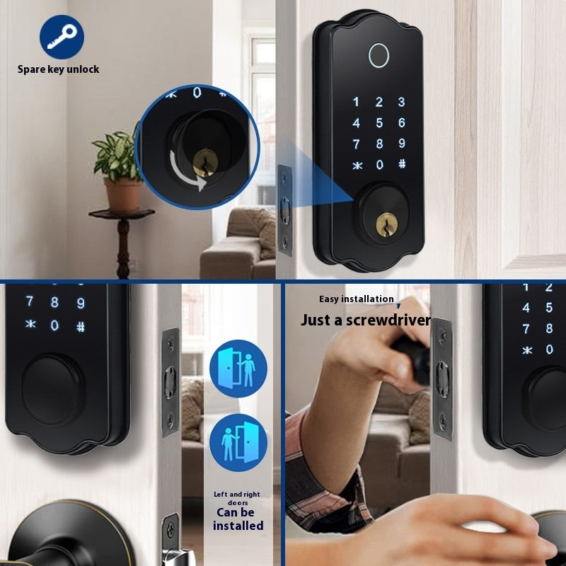 Home Automatic Electronic Apartment App Smart Fingerprint Lock