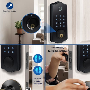 Home Automatic Electronic Apartment App Smart Fingerprint Lock