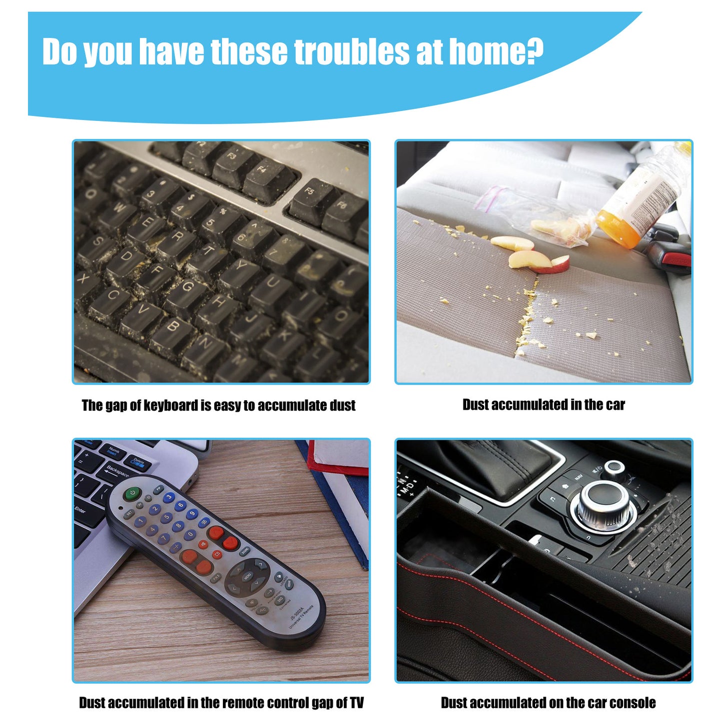 Car Interior Gap Cleaning Outlet Dust Removal Multifunctional Cleaning Mud