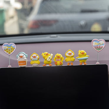 Cute Duckling Car Interior Decoration