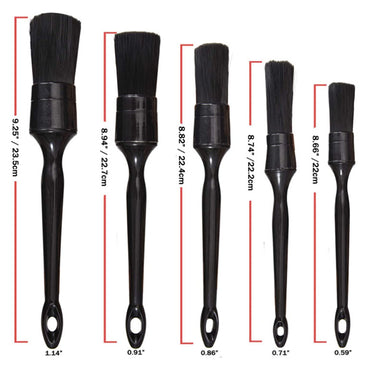 Car Wash Interior Cleaning Detail Brush 5-piece Set