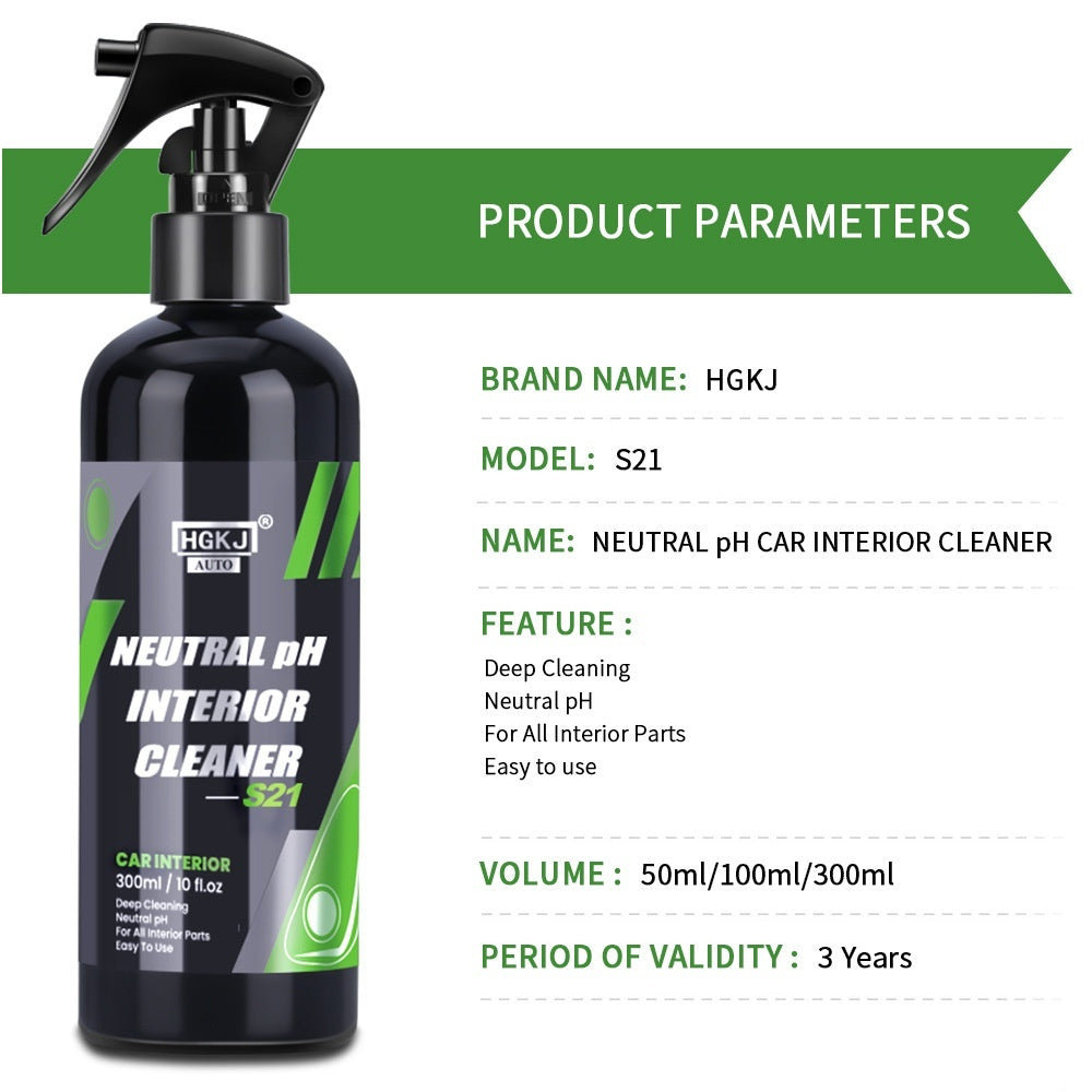 Automobile Interior Cleaning Agent