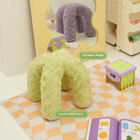 Small Apartment Creative Octopus Door Shoes Stool