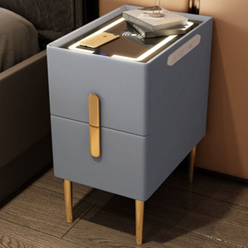 Rechargeable Multifunctional Small Apartment Bedside Cabinet